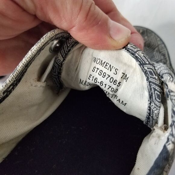 Sperry athletic shoes size 7 fabric - Picture 5 of 7